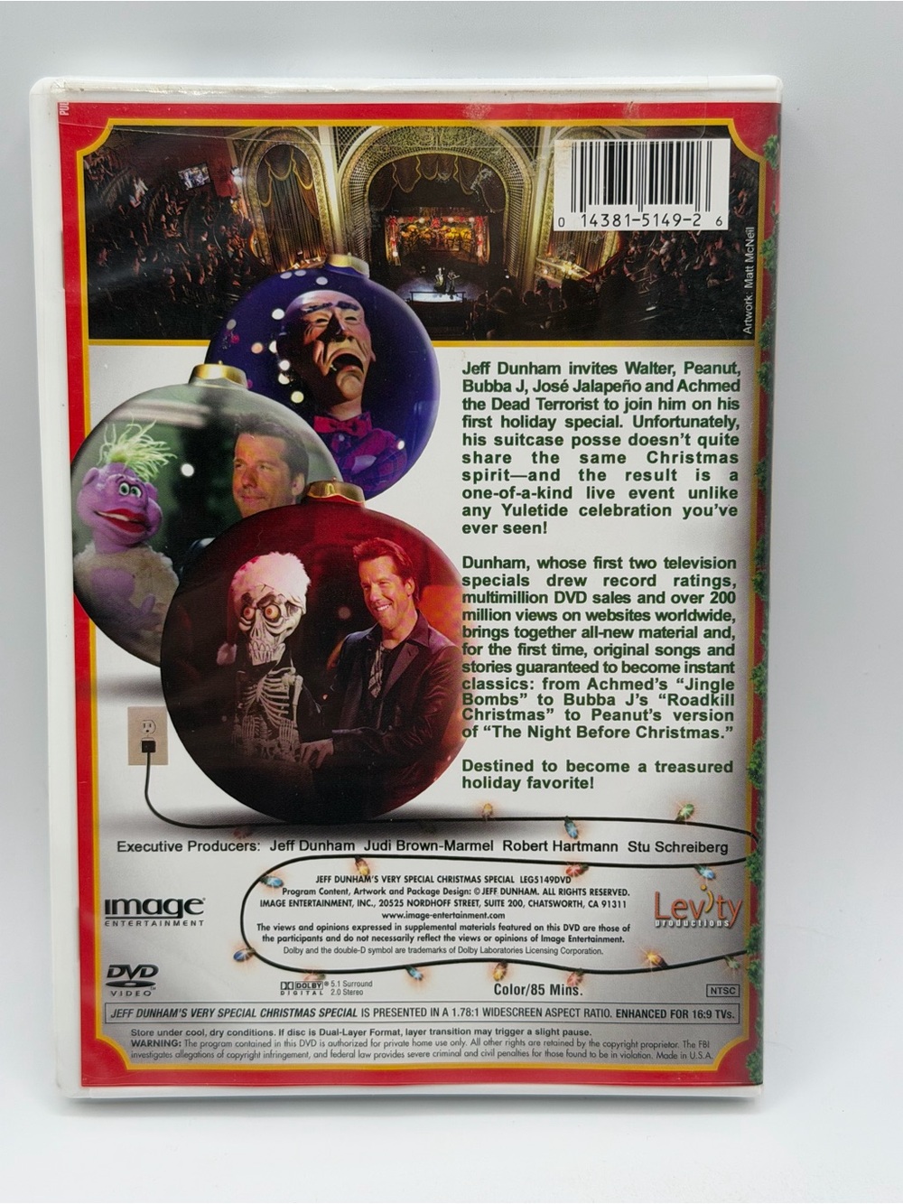 Jeff Dunham's Very Special Christmas Special (DVD) Widescreen Edition - Picture 2 of 9